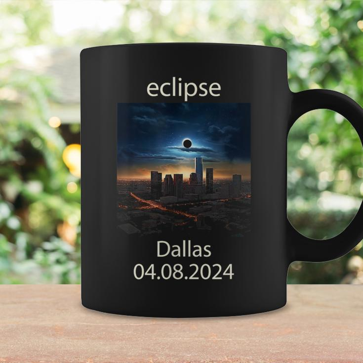 Dallas Texas Eclipse April 8 2024 04082024 Eclipse Of Sun Coffee Mug Gifts ideas