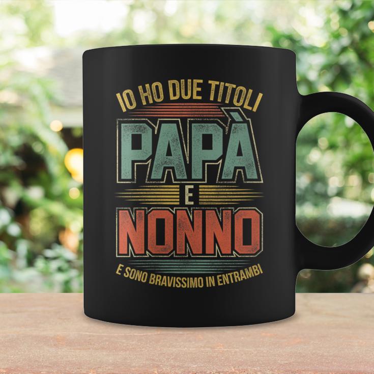 Damen Herren Habe Zwei Titel Papa Und Opa Lustiges Geschenk Mit-Ausschnitt Tassen Geschenkideen