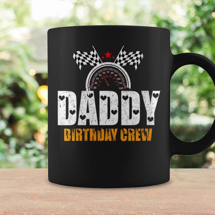 Damen Rennauto Papa Geburtstag Party Racing Family Daddy Pit Crew Mit-Ausschnitt Tassen Geschenkideen