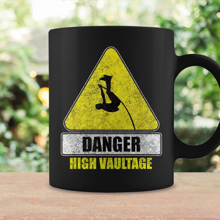 Danger High Vaultage Pole Vaulting Track And Field Coffee Mug Gifts ideas