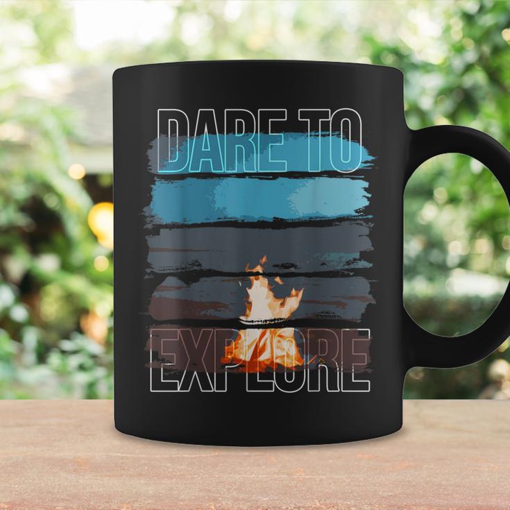 Dare To Explore Camping Outdoors Coffee Mug Gifts ideas