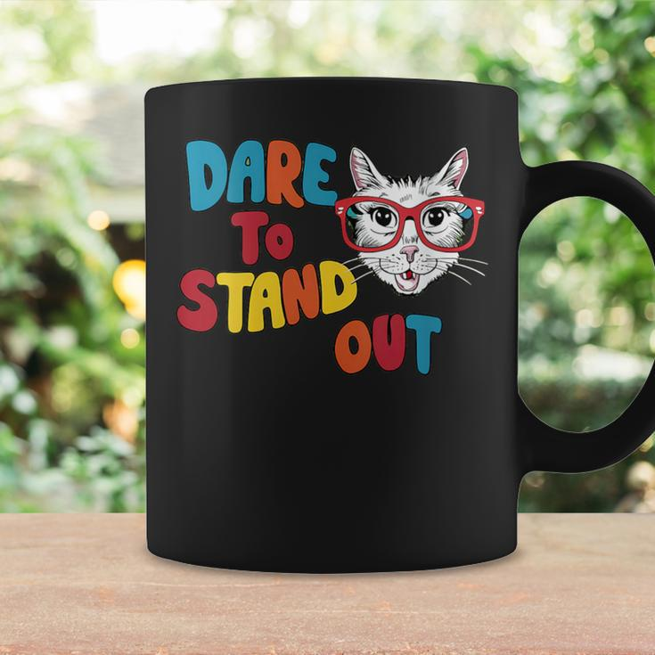 Dare To Stand Out Cat Lovers Trendy Ns Coffee Mug Gifts ideas