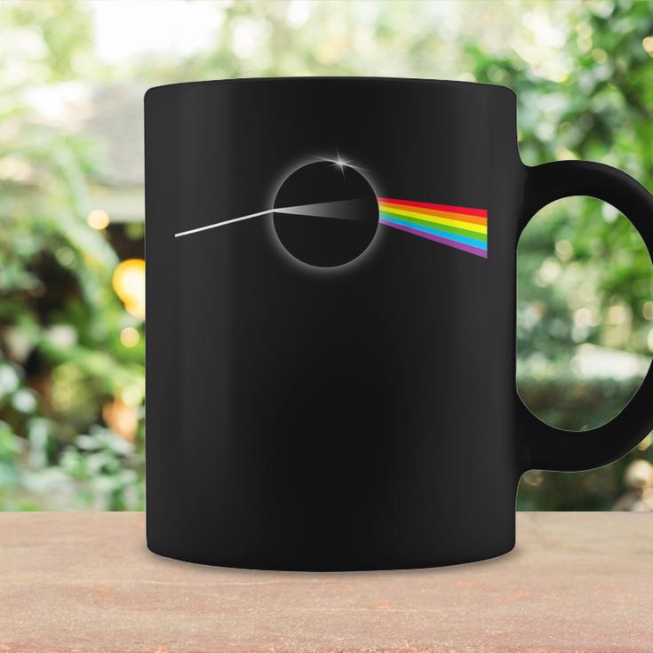 Dark Side Moon Total Solar Eclipse April 08 2024 Rock Music Coffee Mug Gifts ideas