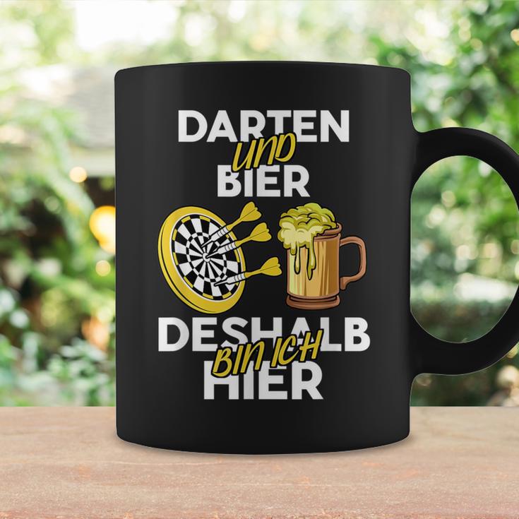 Darten Und Bier Darum Bin Ich Hier Darts Player Tassen Geschenkideen