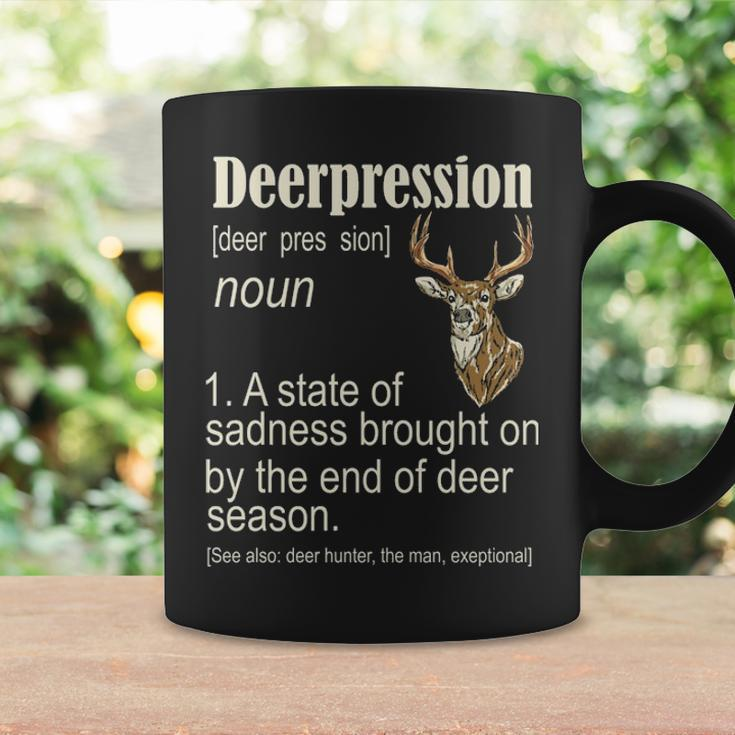Deerpression Deer Hunter Deer Hunting Season Hunt Coffee Mug Gifts ideas
