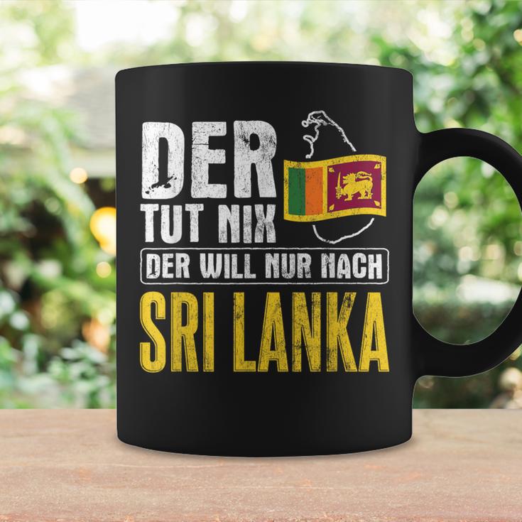 Der Will Nur Nach Sri Lanka Home Flag Sri Lanka Tassen Geschenkideen