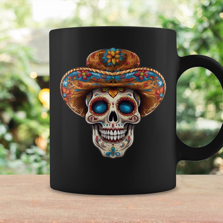 Dia De Los Muertos Carnival Mexican Head Sugar Skull Tassen Geschenkideen