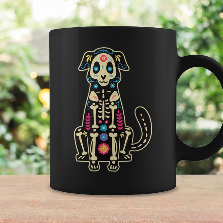 Dia De Los Muertos Dog Sugar Skull Perro Day Of The Dead Coffee Mug Gifts ideas