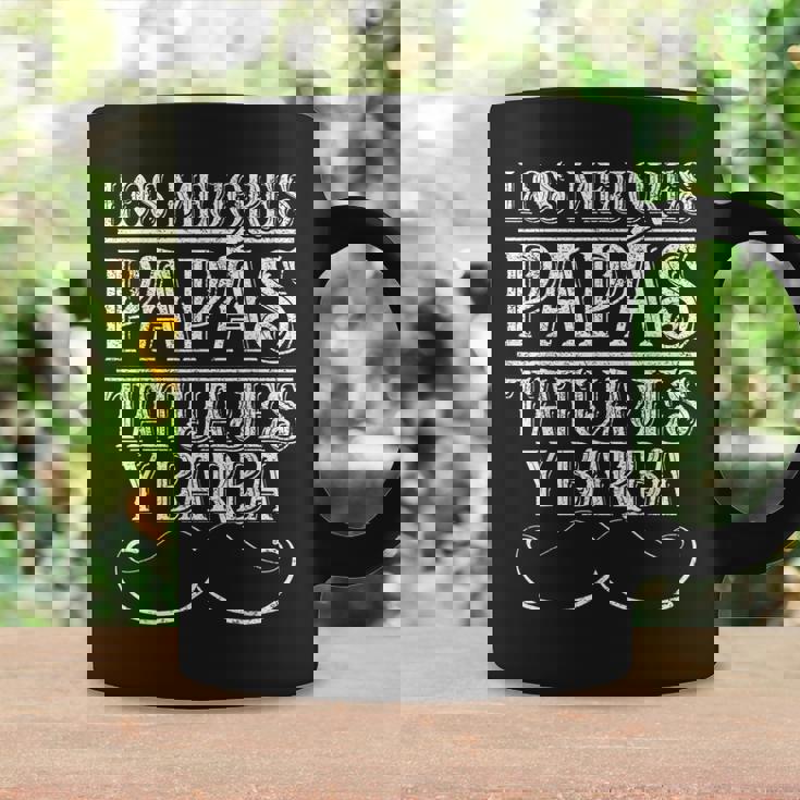 Dia Del Padre Regalos Originales Barba Tatuajes Para Papá Taza de café Ideas de regalos