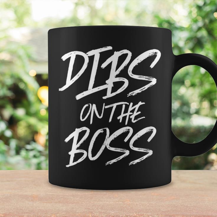 Dibs On The Boss Husband Wife Promotion Coffee Mug Gifts ideas
