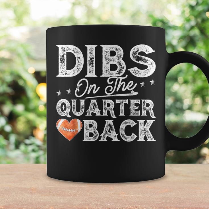 Dibs On The Quarterback Football Girlfriend Coffee Mug Gifts ideas