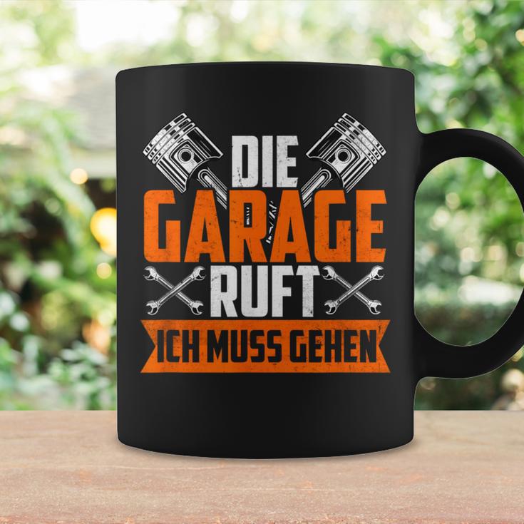 Die Garage Rufts The Garage Calls Tassen Geschenkideen