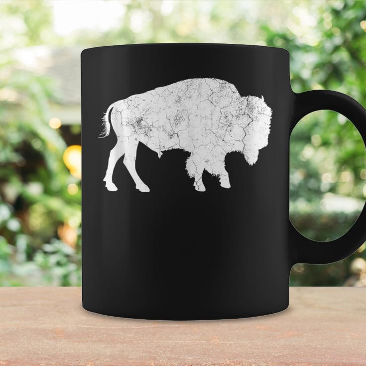 Distressed Buffalo Retro Bison Animal Lover Dad Coffee Mug Gifts ideas