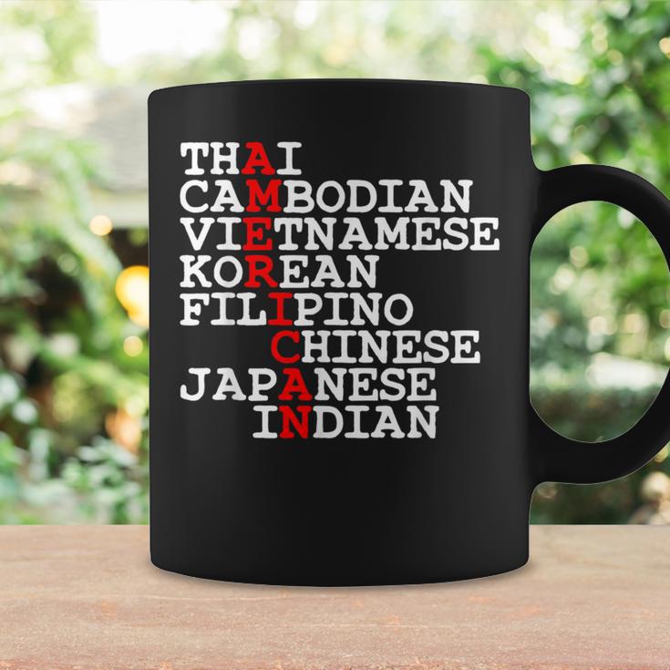 Distressed Stop Asian Hate Awareness Asian Americans Coffee Mug Gifts ideas