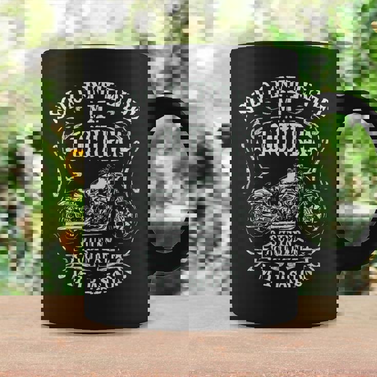 Divertido Motero Hombre Biker Motera Motociclismo Taza de café Ideas de regalos