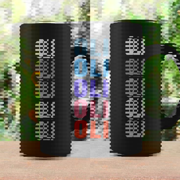 Divertido Regalo Nombre Oli Personalizado Primer Nombre Taza de café Ideas de regalos