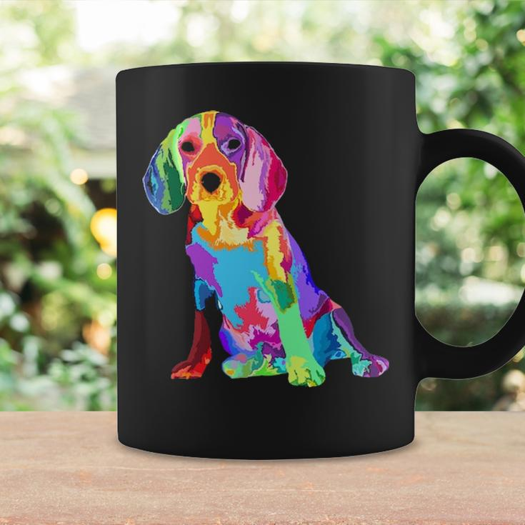 Dog Lover For Women's Beagle Colorful Beagle Coffee Mug Gifts ideas