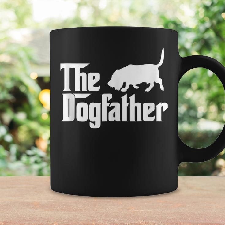 The Dogfather Basset Hound Dog Father Dad Coffee Mug Gifts ideas