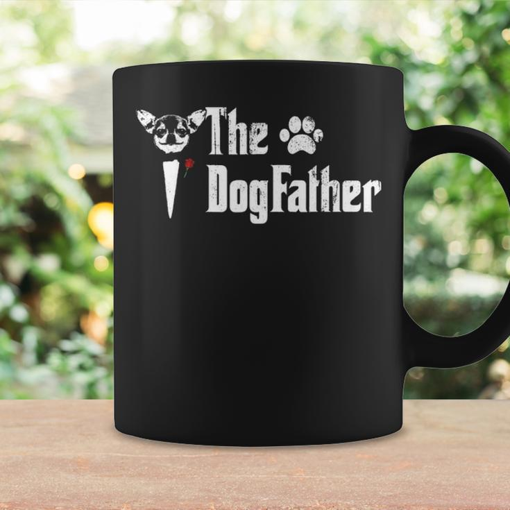 The Dogfather Chihuahua Dog DadFather's Day Gif Coffee Mug Gifts ideas