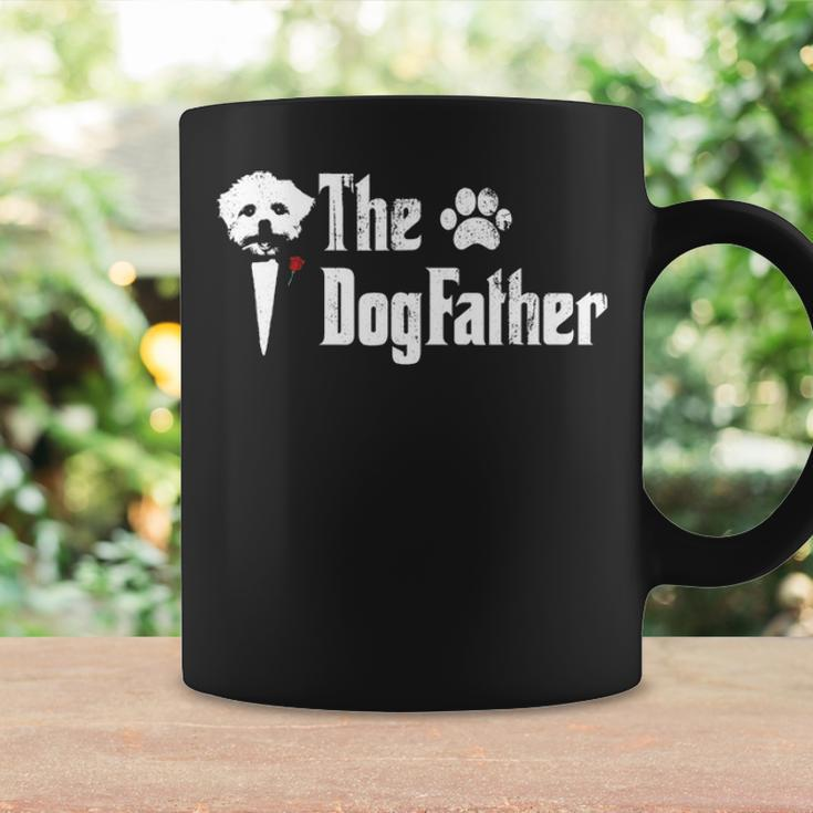 The Dogfather Maltese Dog DadFather's Day Coffee Mug Gifts ideas