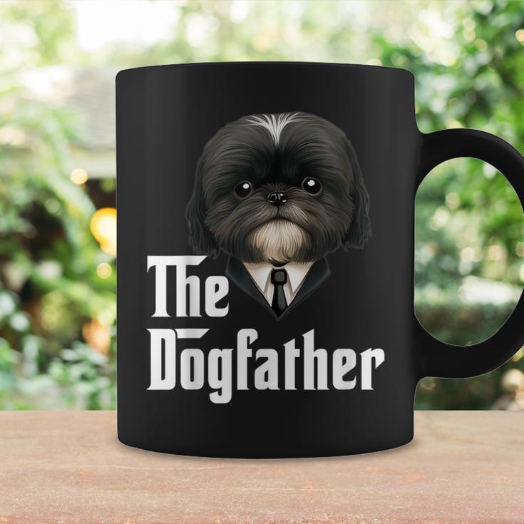 The Dogfather Shih Tzu Dad Shih Tzu Papa Lustiger Hundebesitzer Tassen Geschenkideen