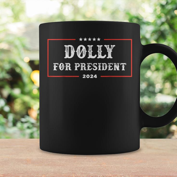 Dolly For President 2024 Retro Dolly Coffee Mug Gifts ideas