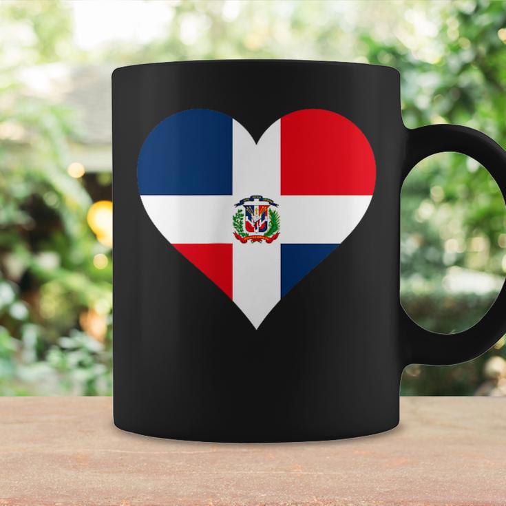 Dominican Republic Flag Heart Dominican Republic Coffee Mug Gifts ideas