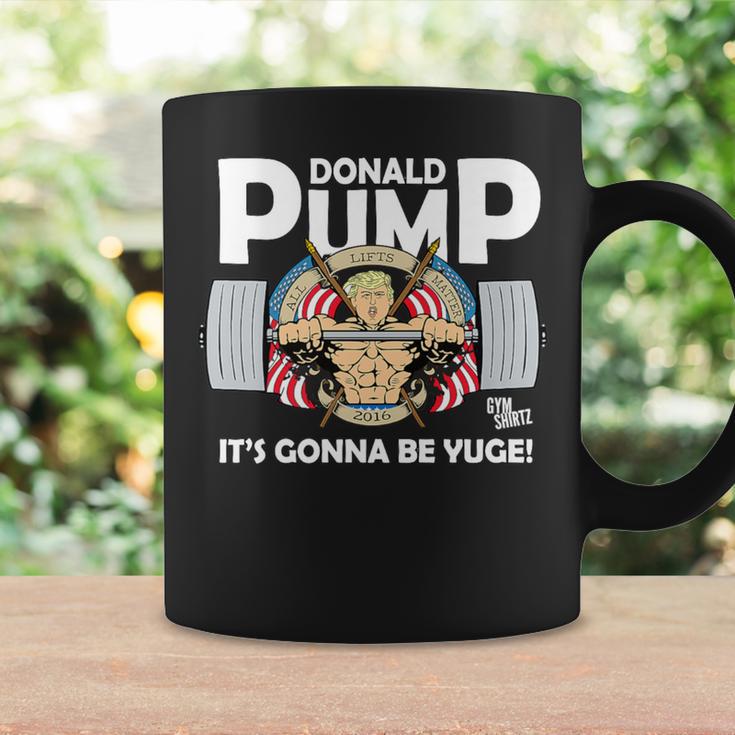 Donald Pump All Lifts Matter Trump 2016 Yuge Workout Coffee Mug Gifts ideas