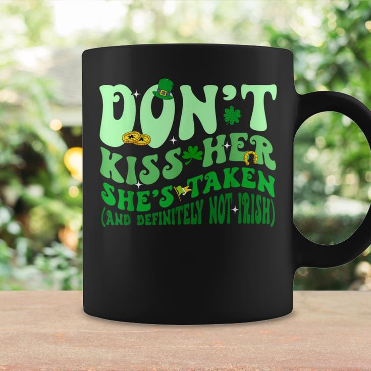 Dont Kiss Her She's St Taken Patrick's Day Couple Matching Coffee Mug Gifts ideas