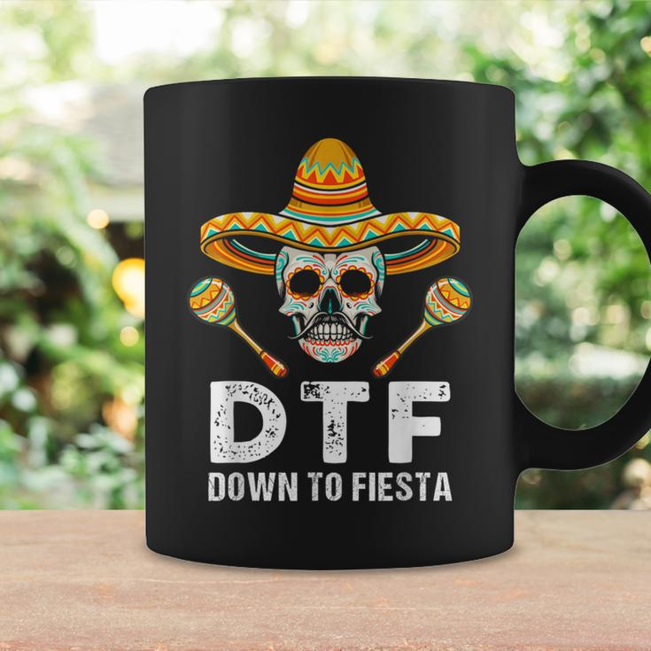 Down To Fiesta Mexican Party Skull Cinco De Mayo Coffee Mug Gifts ideas