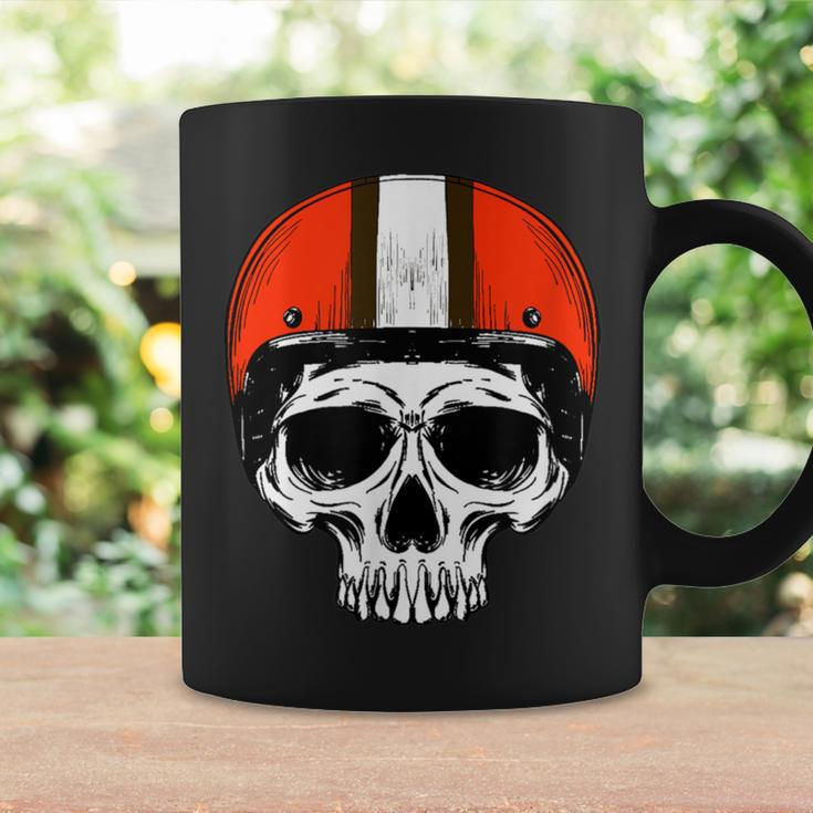 Downtown Cleveland City Helmet Skull Football Vintage Coffee Mug Gifts ideas