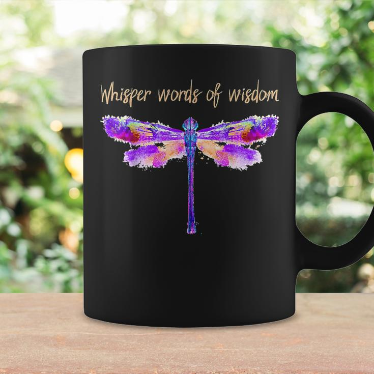 Dragonfly Whisper Words Wisdom Hippie Classique Coffee Mug Gifts ideas
