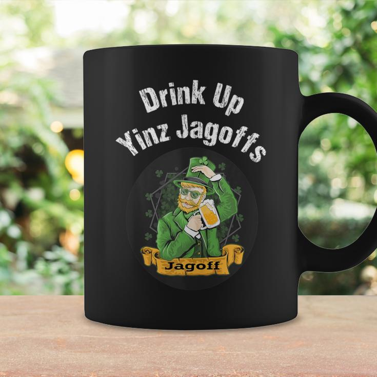 Drink Up Yinz Jagoffs Novelty Drinking Christmas Coffee Mug Gifts ideas