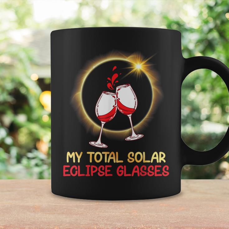 Drinking Wine And Watching My Total Solar Eclipse Glasses Coffee Mug Gifts ideas