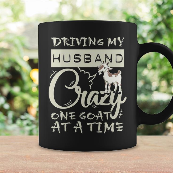 Driving My Husband Crazye Goat At A Time Coffee Mug Gifts ideas