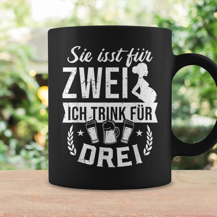 Du Isst Für Zwei Ich Trink Für Drei Werdender Papa Tassen Geschenkideen