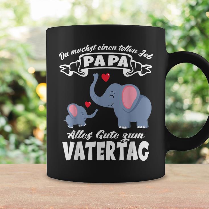 Du Machst Einen Tolle Job Papa Father's Day Baby Elephant Heart S Tassen Geschenkideen