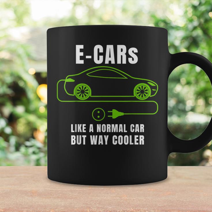 E-Cars Like A Normal Car But Way Cooler Electric Car Coffee Mug Gifts ideas