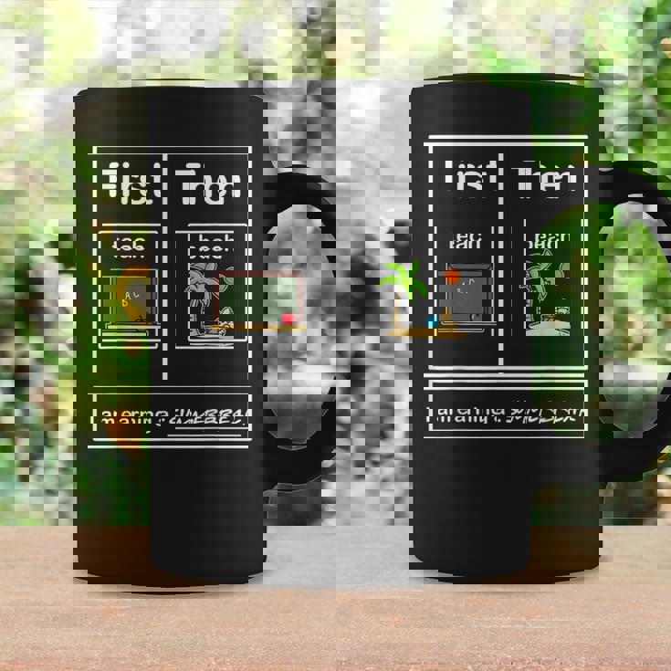 I Am Earning A Summerbreak Teach Then Beach Teacher Coffee Mug Gifts ideas