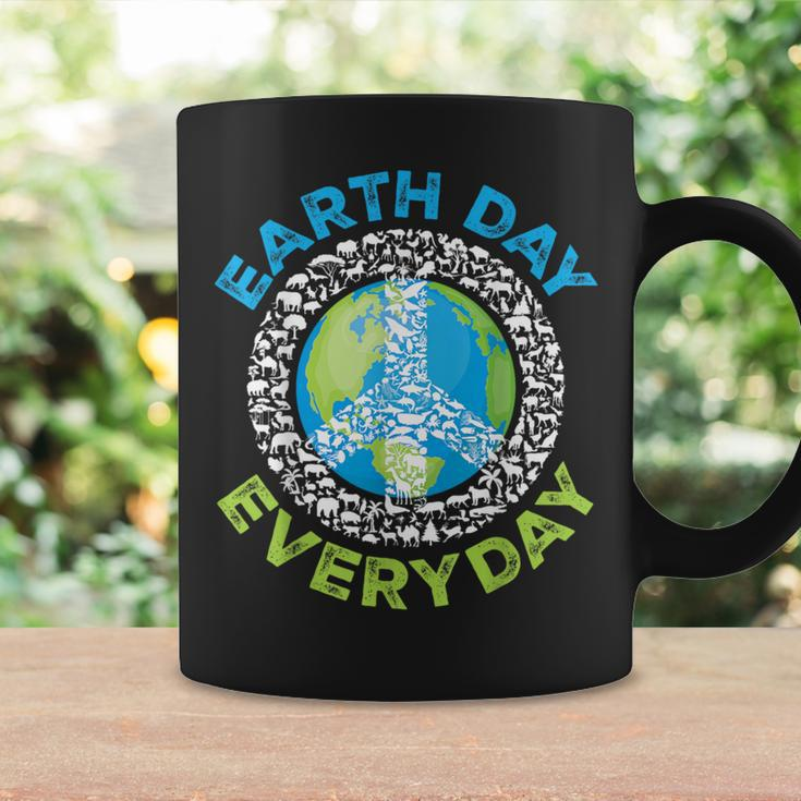 Earth Day Everyday Peace Earth Animals Teacher Coffee Mug Gifts ideas