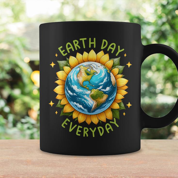 Earth Day Everyday Sunflower Environment Recycle Earth Day Coffee Mug Gifts ideas