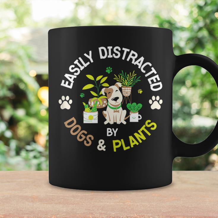 Easily Distracted By Dogs And Plants Gardening Dog Animals Coffee Mug Gifts ideas