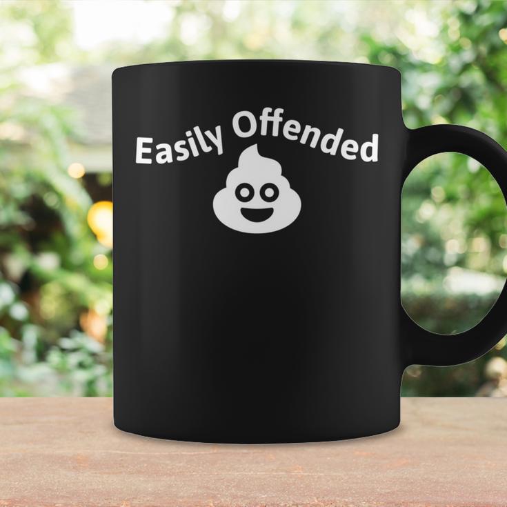 Easily Offended By People Poop Face Sarcasm Coffee Mug Gifts ideas