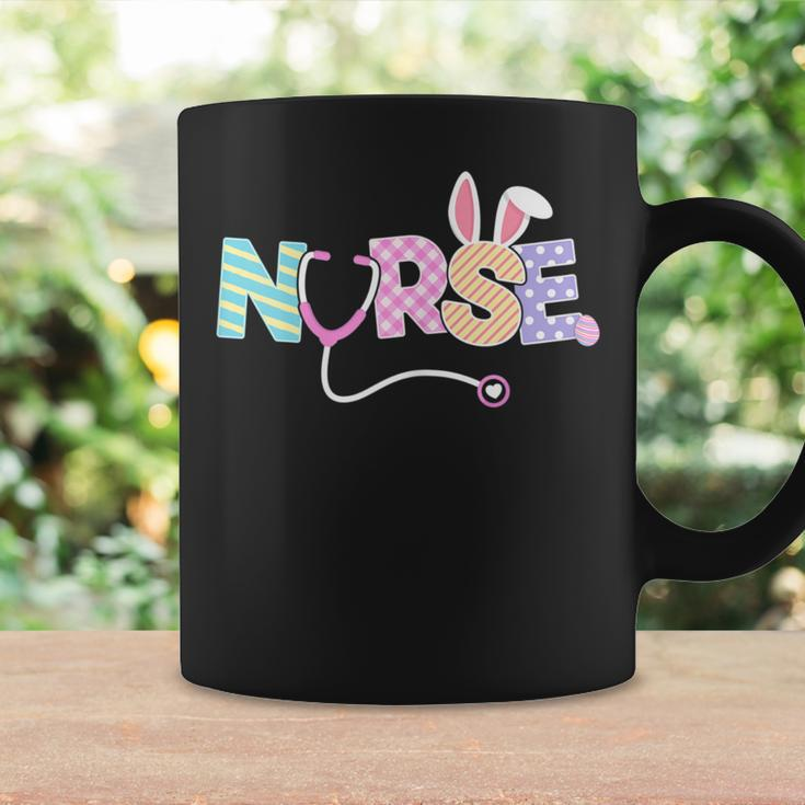 Easter NurseBunny Happy Easter Eggs Peeps Outfit Coffee Mug Gifts ideas