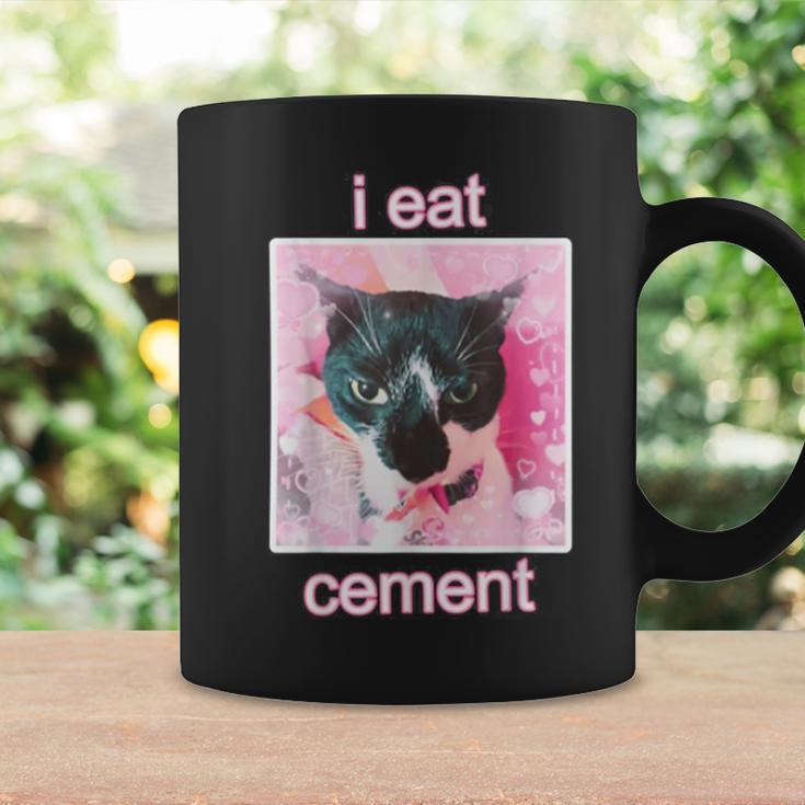 I Eat Cement Cat Coffee Mug Gifts ideas