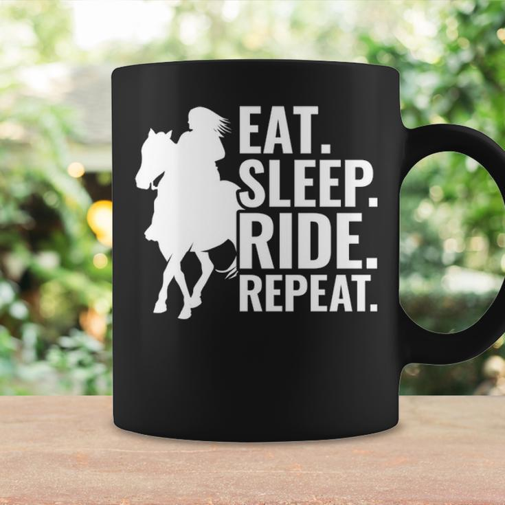 Eat Sleep Ride Repeat Horse Lovers Coffee Mug Gifts ideas