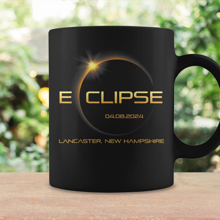 Eclipse 2024 Totality Eclipse Solar Lancaster New Hampshire Coffee Mug Gifts ideas