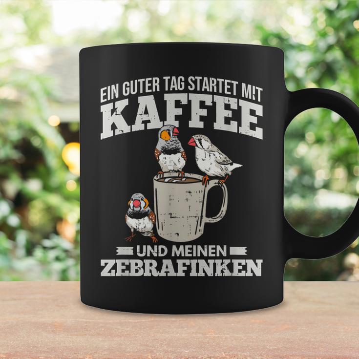 Ein Guter Tag Startet Kaffee Und Zebrafinch Tassen Geschenkideen