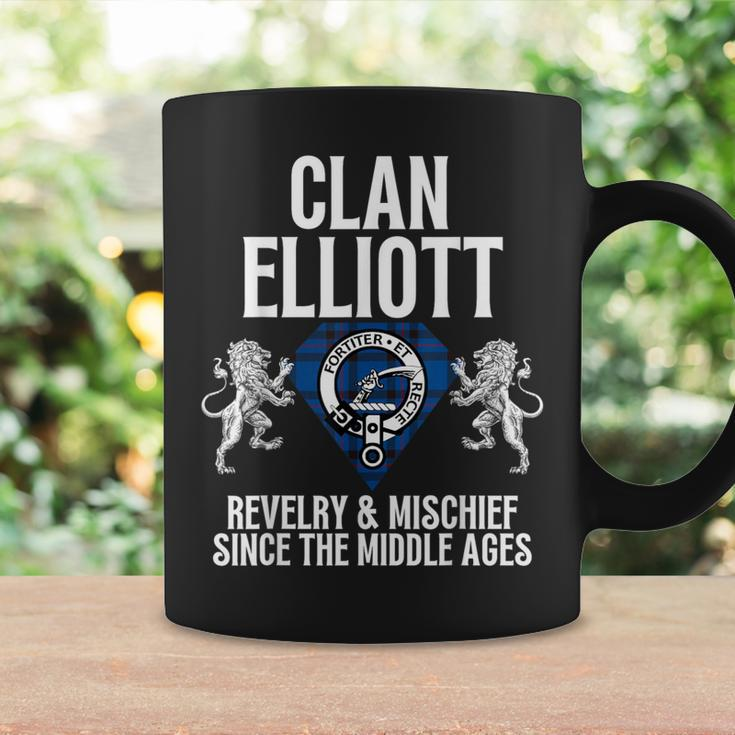 Elliott Clan Scottish Name Coat Of Arms Tartan Family Party Coffee Mug Gifts ideas