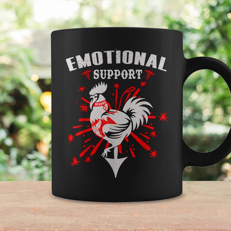 Emotional Support Chicken Emotional Support Cock Coffee Mug Gifts ideas